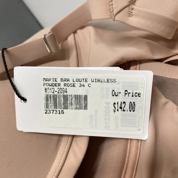 Marie Jo Women’s Louie Full Cup Wireless Bra Powder Rose - Picture 11 of 11